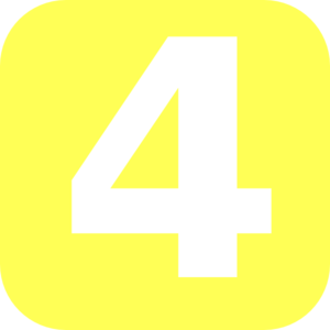 yellow-rounded-number-4-clip-art